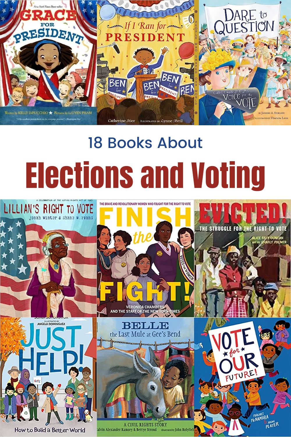 18 Children's Books About Elections and Voting